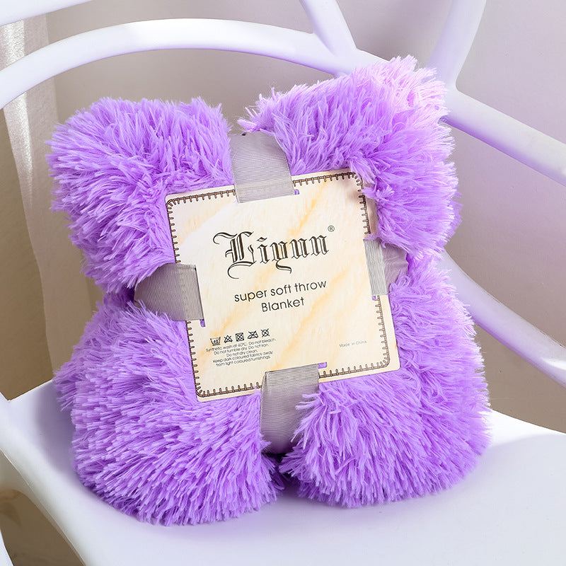 Super Soft Coral Fleece Throw Blanket – Warm & Cozy for Everyday Use