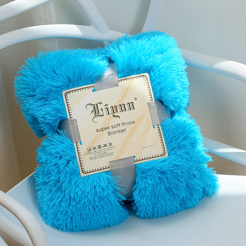 Super Soft Coral Fleece Throw Blanket – Warm & Cozy for Everyday Use