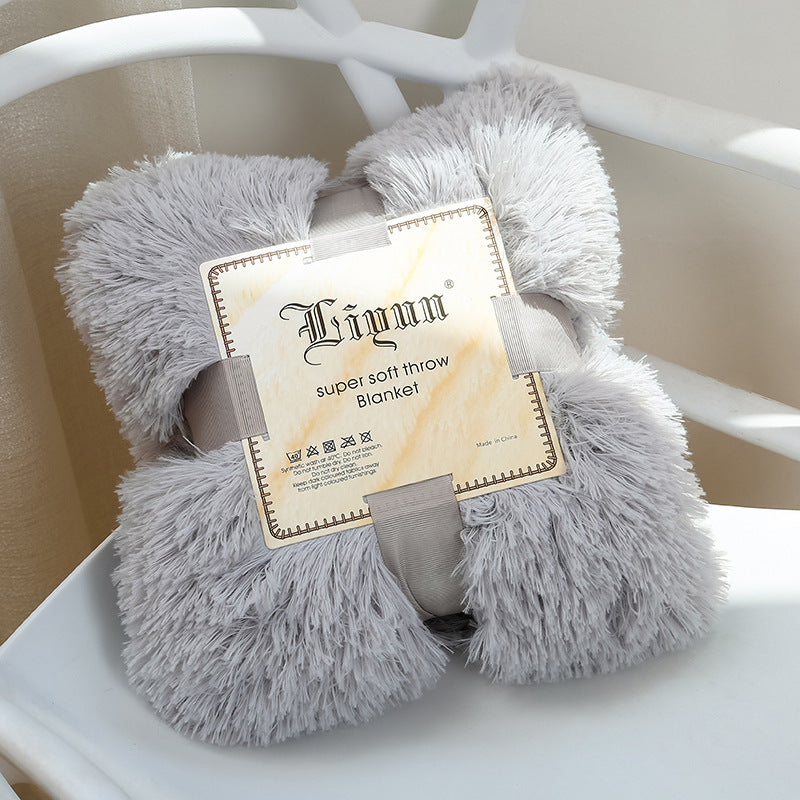 Super Soft Coral Fleece Throw Blanket – Warm & Cozy for Everyday Use